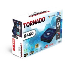 TV BOX TORNADO X450 + 4K SUBSCRIPTION